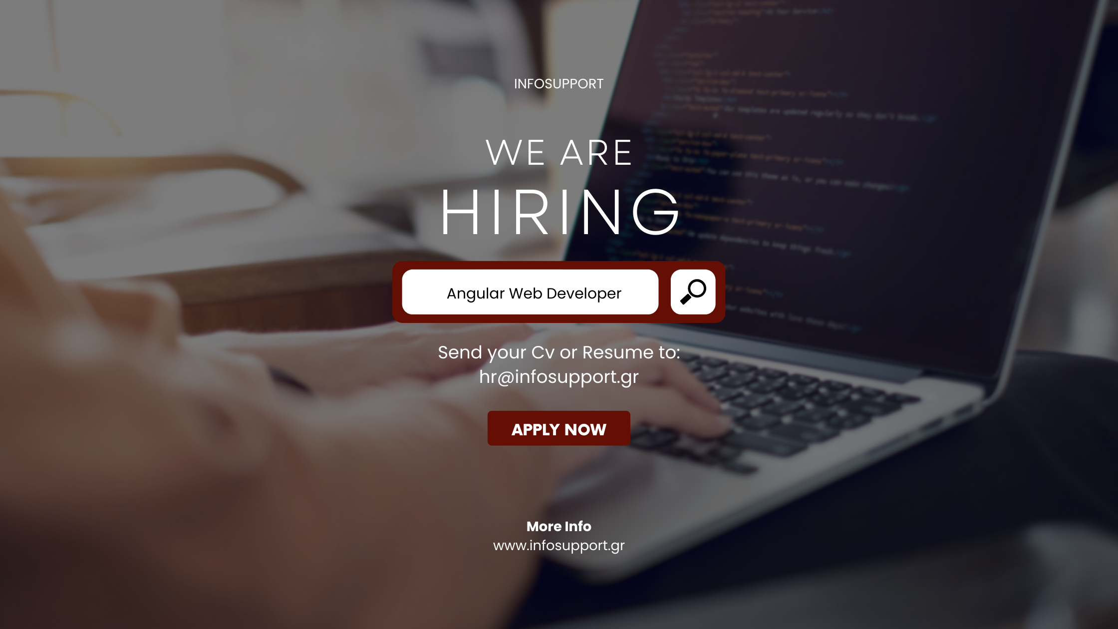 We are Hiring! Angular Web Developer